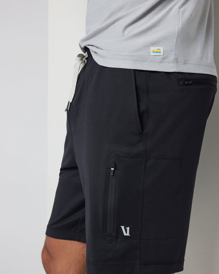 Vuori Vuori Sunday Performance Short 8.5" (Mens) | Black