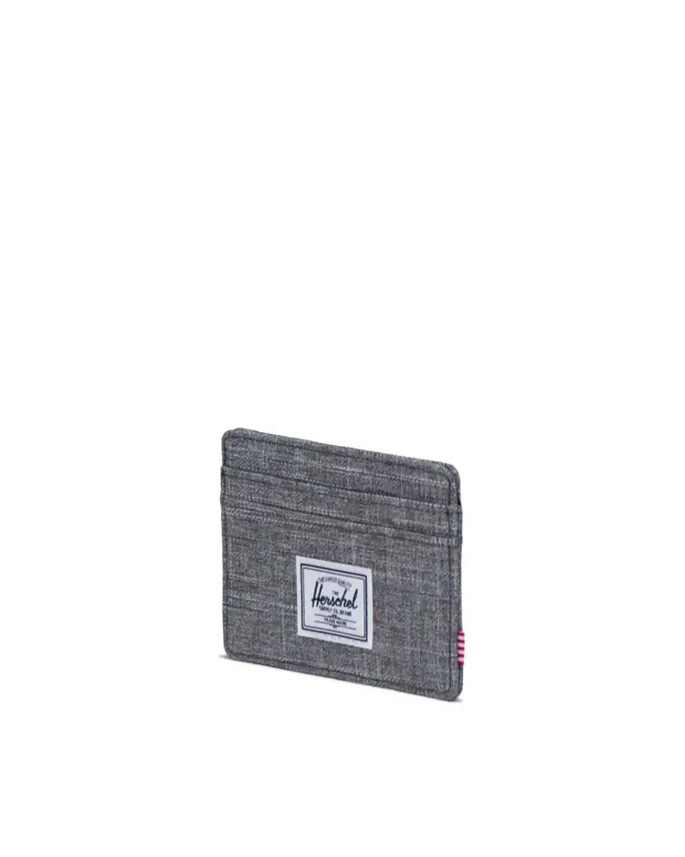 Herschel Herschel Charlie Cardholder | Raven Crosshatch