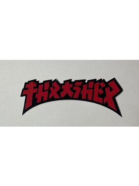 Thrasher Thrasher Godzilla Die Cut Sticker | Red/Black (T10)