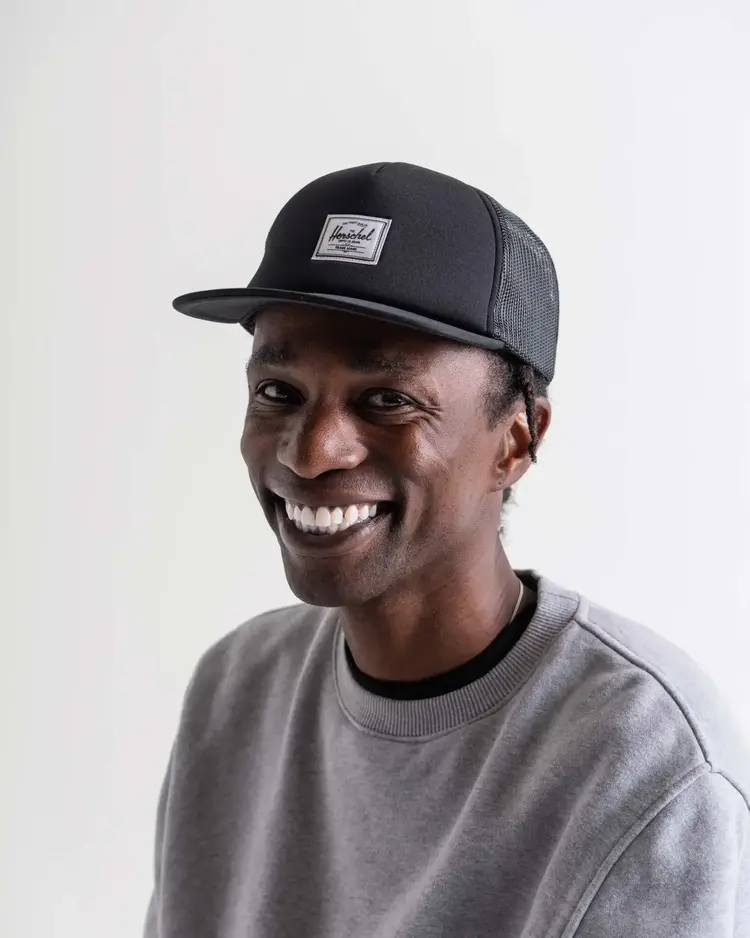 Herschel Herschel Whaler Mesh Cap | Black/Classic Label