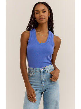 Z Supply Z Supply Sirena Rib Tank | Blue Wave