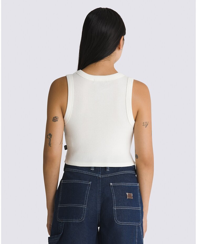 Vans Vans Womens Drew Rib Tank | Marshmallow