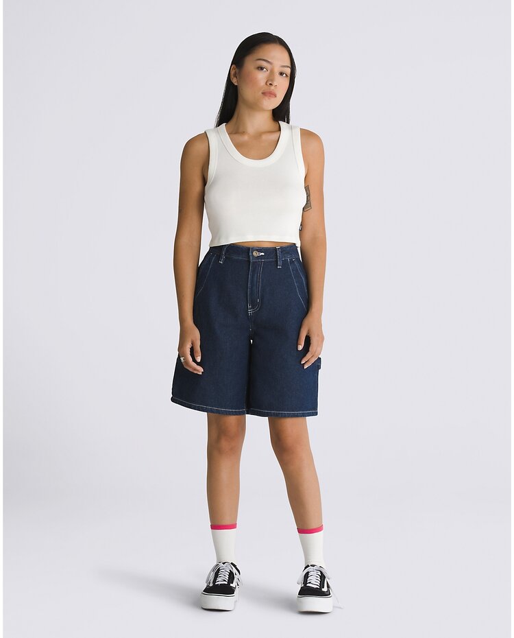 Vans Vans Womens Drew Rib Tank | Marshmallow