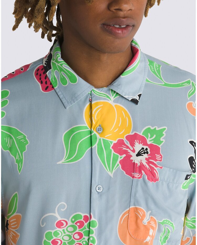 Vans Vans Mens Calmosa Ss Woven | Dusty Blue