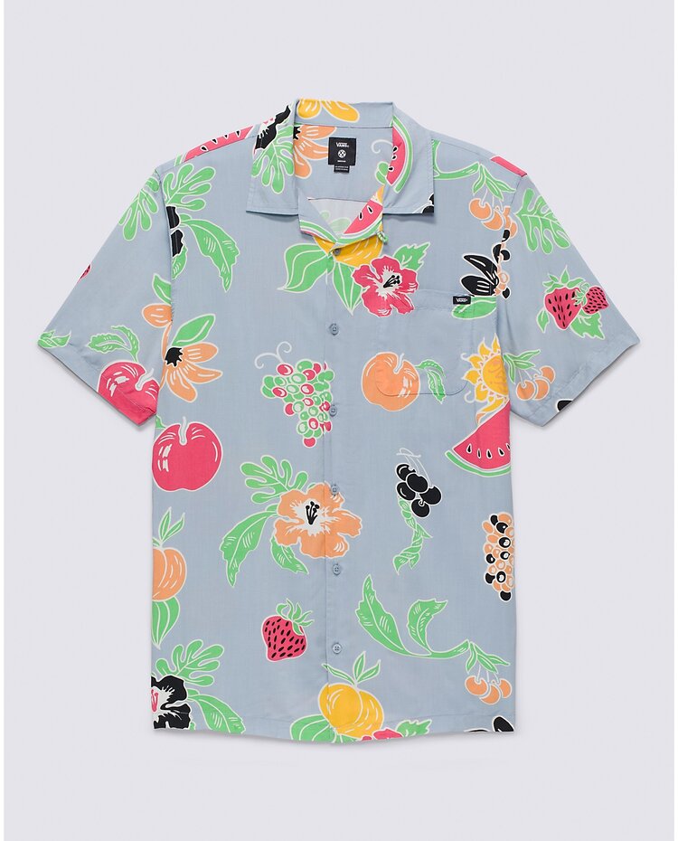 Vans Vans Mens Calmosa Ss Woven | Dusty Blue