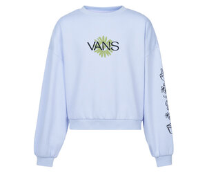 Vans Girls Bee Peace Slouchy Crew Halogen Blue S3 Boardshop