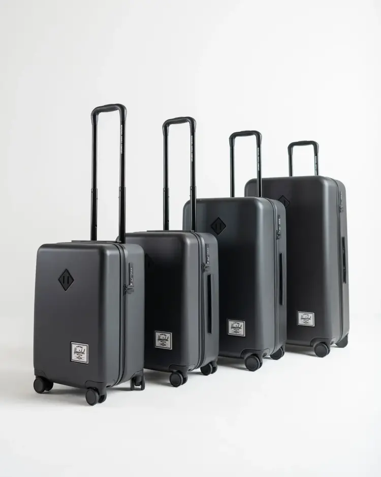 Herschel Herschel Heritage Hardshell Large CarryOn Luggage | Black