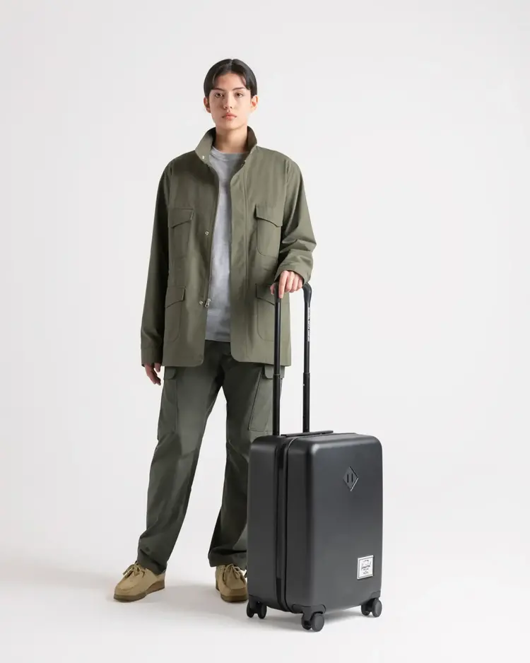 Herschel Herschel Heritage Hardshell Large CarryOn Luggage | Black
