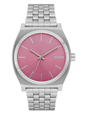 Nixon Nixon Time Teller | Silver/Pink