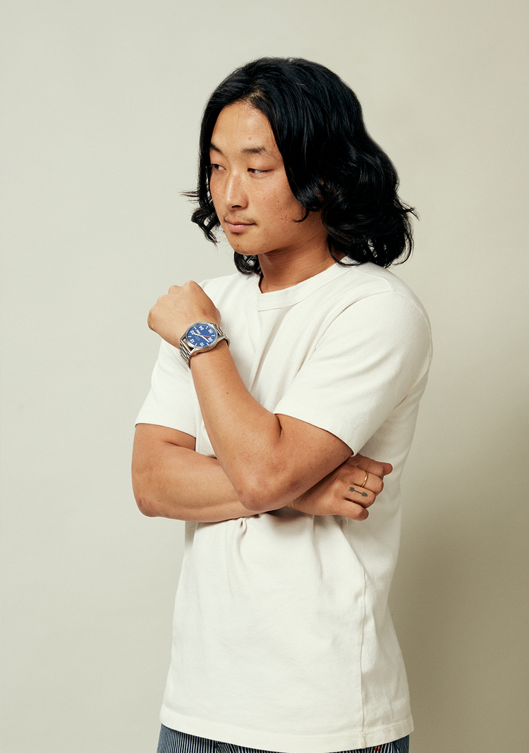 Nixon Nixon Sentry Stainless Steel | Silver/Cobalt