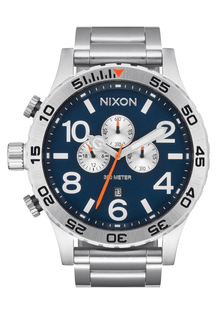 Nixon Nixon 51-30 Chrono | Silver/Midnight