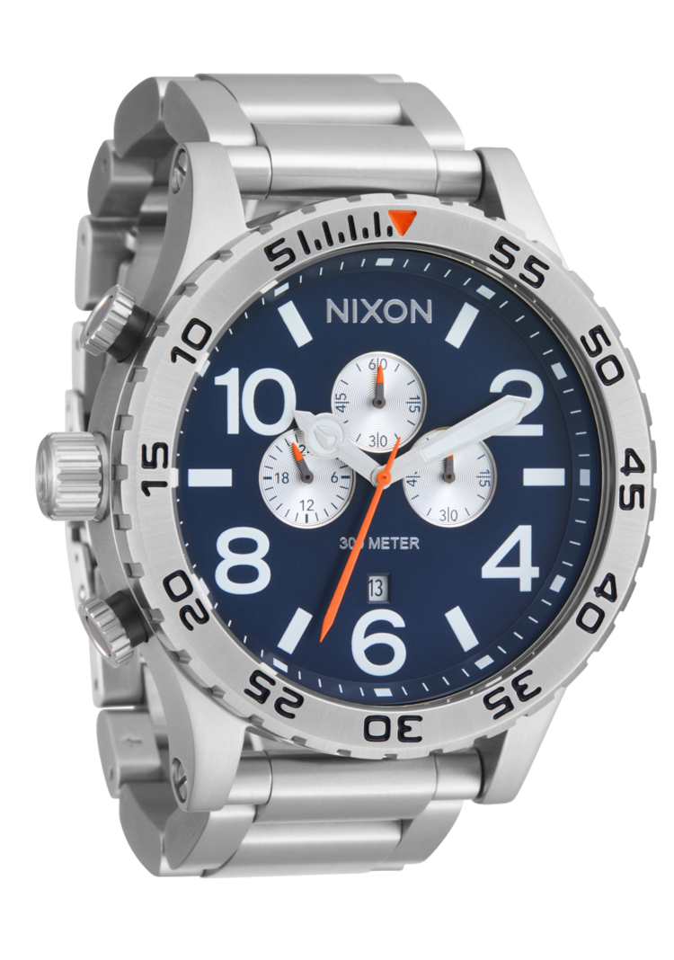 Nixon Nixon 51-30 Chrono | Silver/Midnight