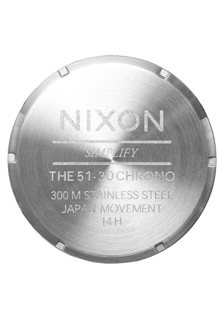 Nixon Nixon 51-30 Chrono | Silver/Midnight