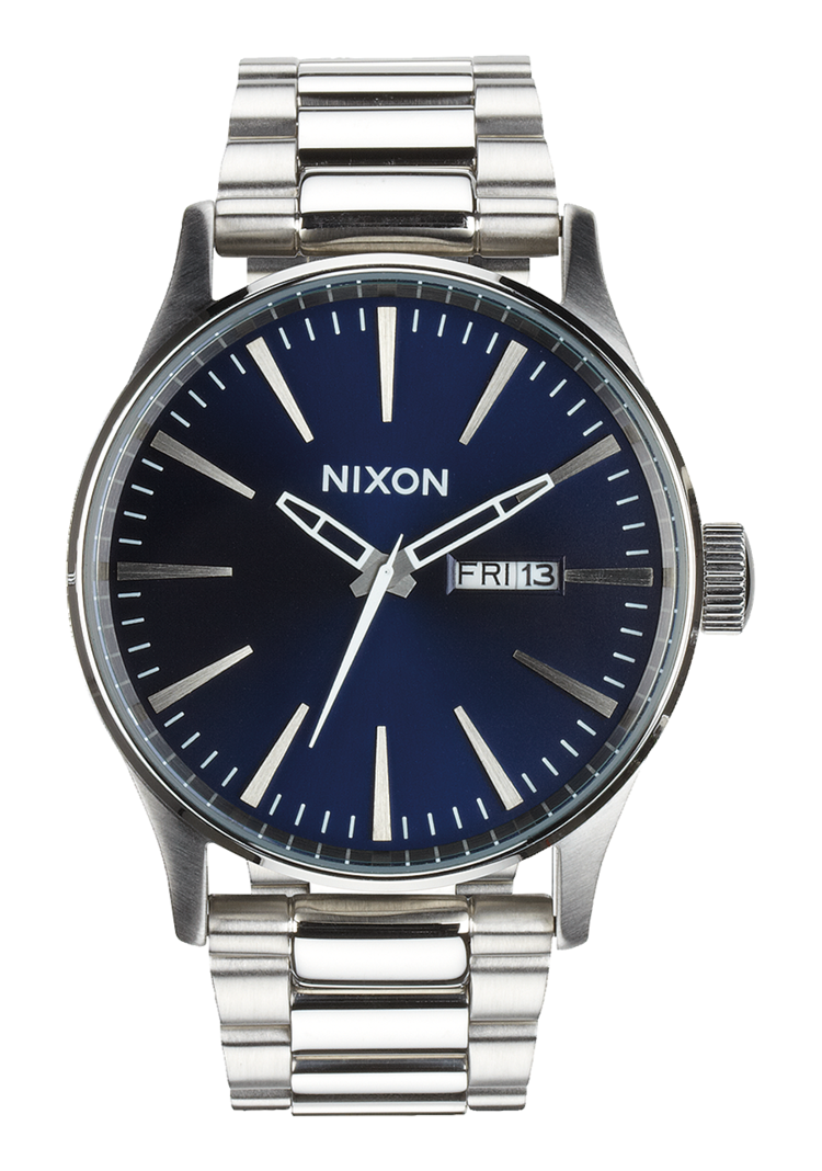 Nixon Nixon Sentry Stainless Steel | Blue Sunray