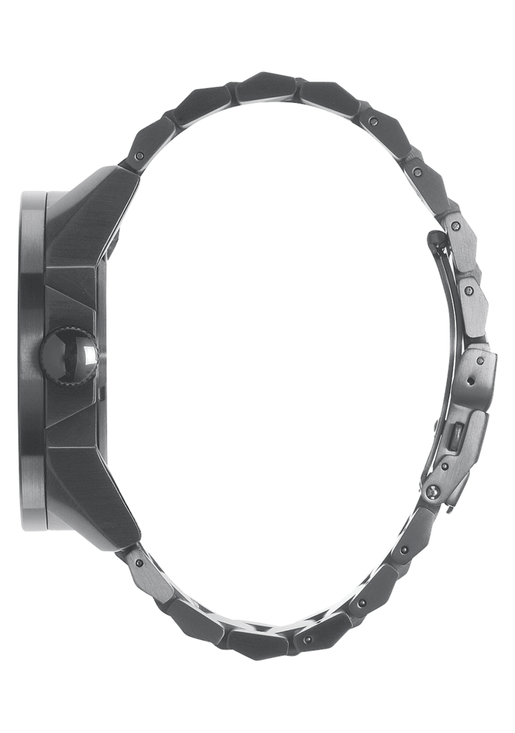 Nixon Nixon Corporal Stainless Steel | Matte Black/Matte Gunmetal