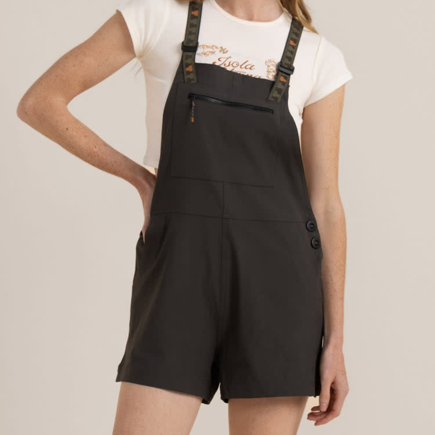 Roark Roark Canyon Romper (Womens) | Nero