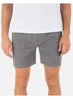 Hurley Hurley Mens Phantom Heather Walkshort 18' | Black Heather