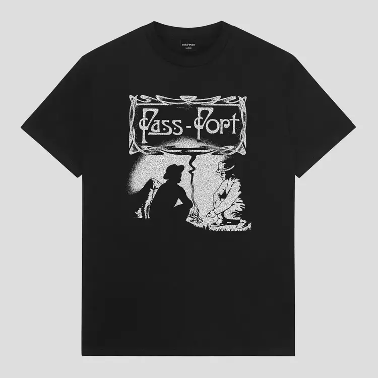 Passport Plume Tee (Mens) | Black