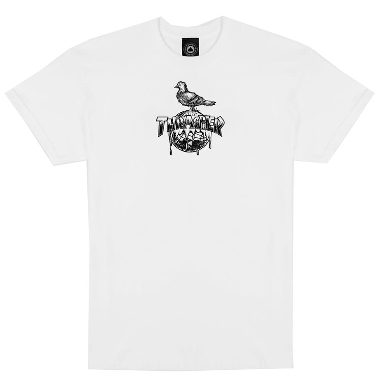 Thrasher Thrasher X Anti Hero Cover The Earth T-Shirt | White