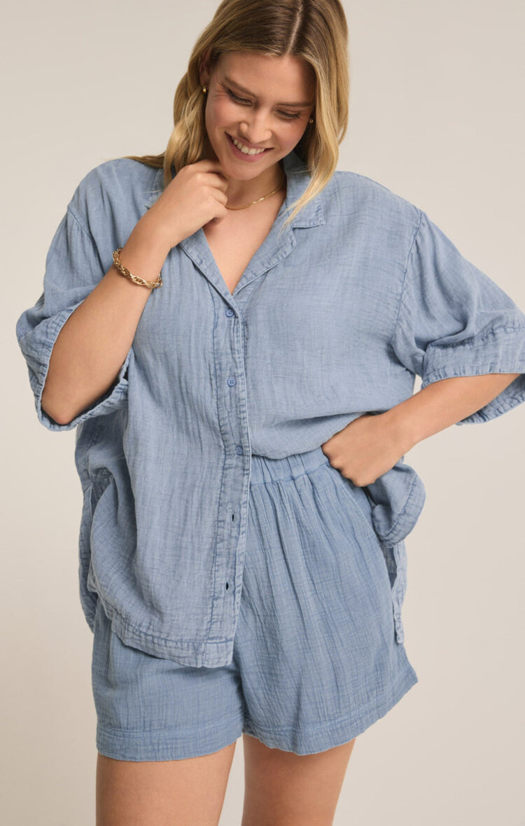 Z Supply Z Supply Wave Skimmer Short | Deep Indigo