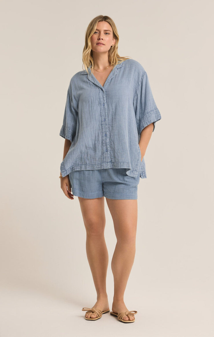 Z Supply Z Supply Wave Skimmer Short | Deep Indigo