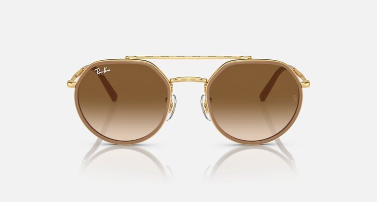 Ray Ban Ray Ban Rb3765 Arista Gold | Light Brown