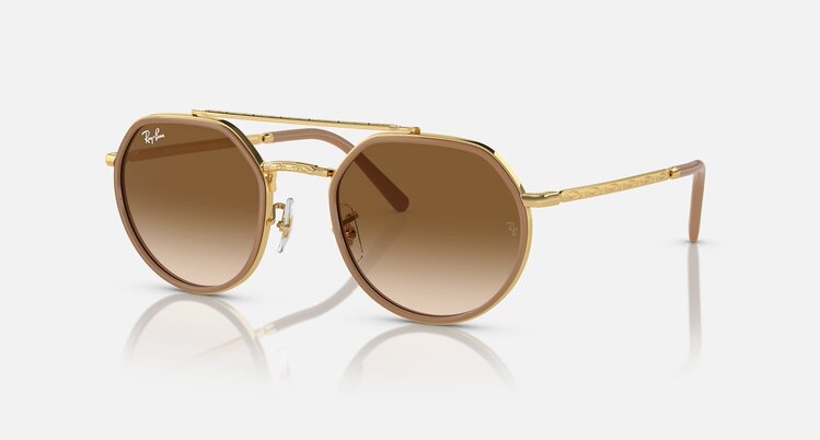Ray Ban Ray Ban Rb3765 Arista Gold | Light Brown