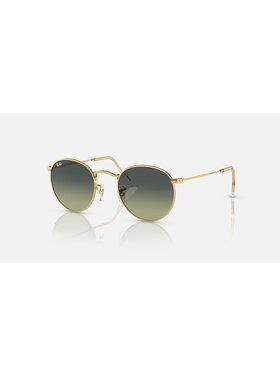 Ray Ban Ray Ban Round Metal Arista Gold | Green Vintage