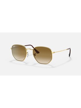 Ray Ban Ray Ban Hexagonal Arista Gold | Light Brown