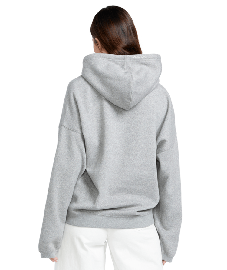 Volcom Volcom Stone Heart Up Hoodie (Womens) | Heather Grey