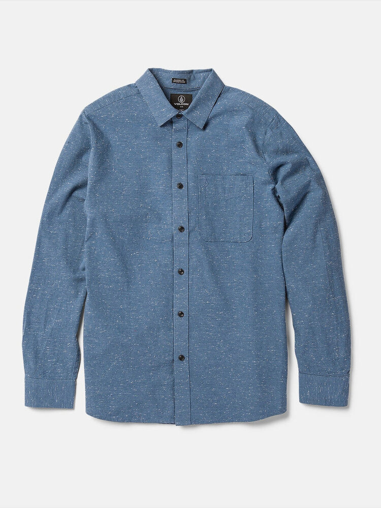 Volcom Volcom Date Knight Ls (Mens) | Stone Blue