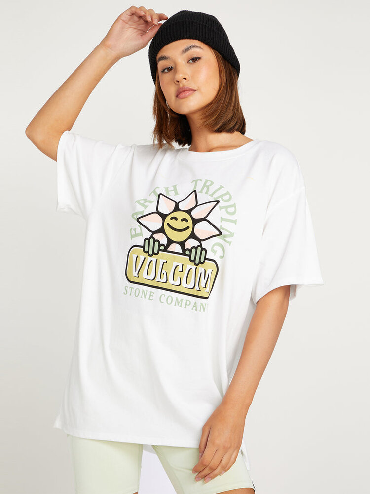 Volcom Volcom Stone Tech S/S (Womens) | Star White