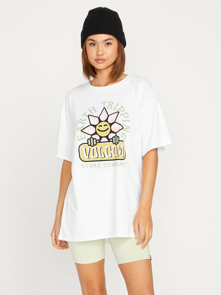 Volcom Volcom Stone Tech S/S (Womens) | Star White