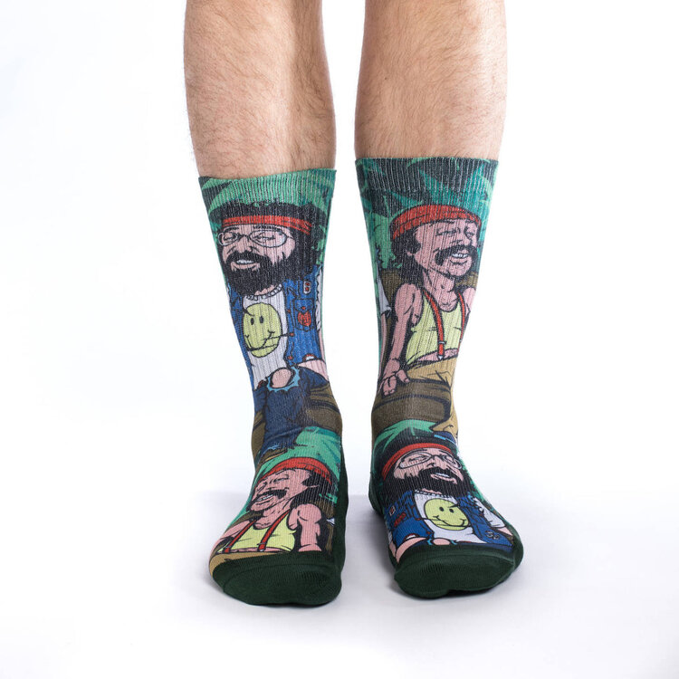 Good Luck Socks Good Luck Sock Cheech & Chong On Couch Socks (Mens) | 8-13