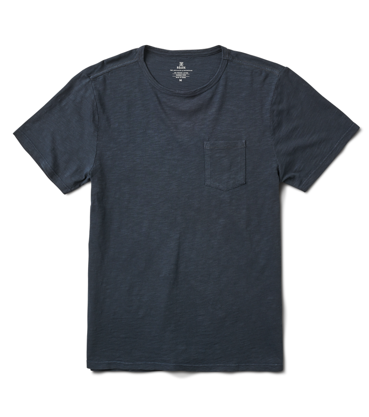 Roark Roark Well Worn Midweight Org Shirt (Mens) | Navy