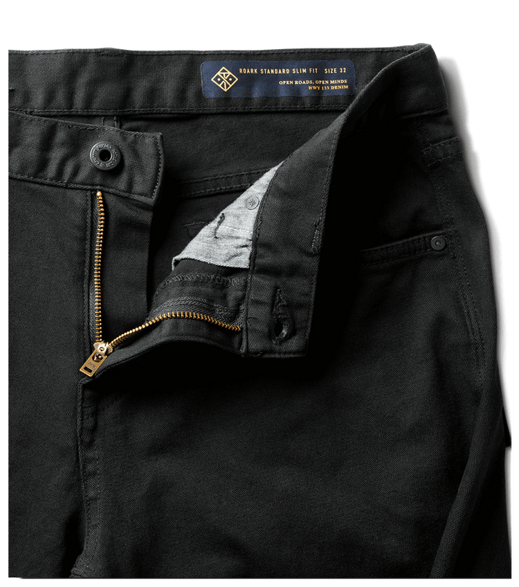 Roark Roark Hwy 133 5-Pkt Twill Pant (Mens) | Black 2