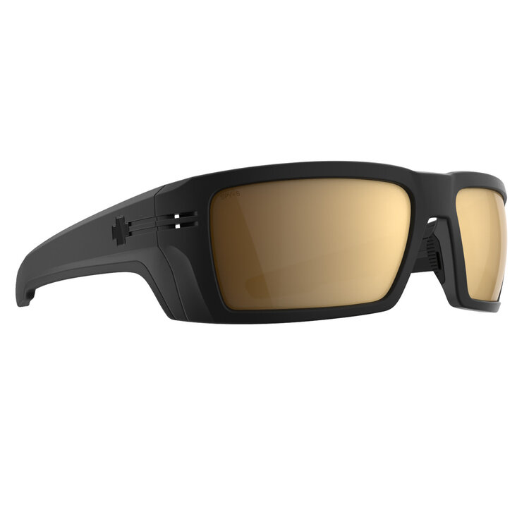 Spy Spy Rebar Se Ansi Matte Black | Happy Bronze Gold Mirror