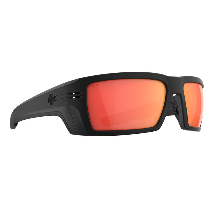 Spy Spy Rebar Se Ansi Matte Black | Happy Boost Polar Orange Mirror