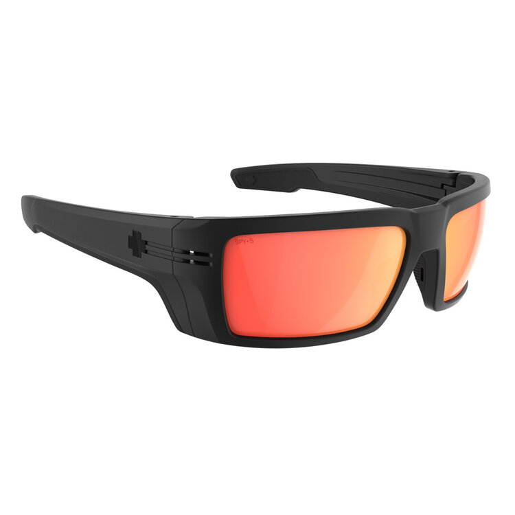 Spy Spy Rebar Se Ansi Matte Black | Happy Boost Polar Orange Mirror