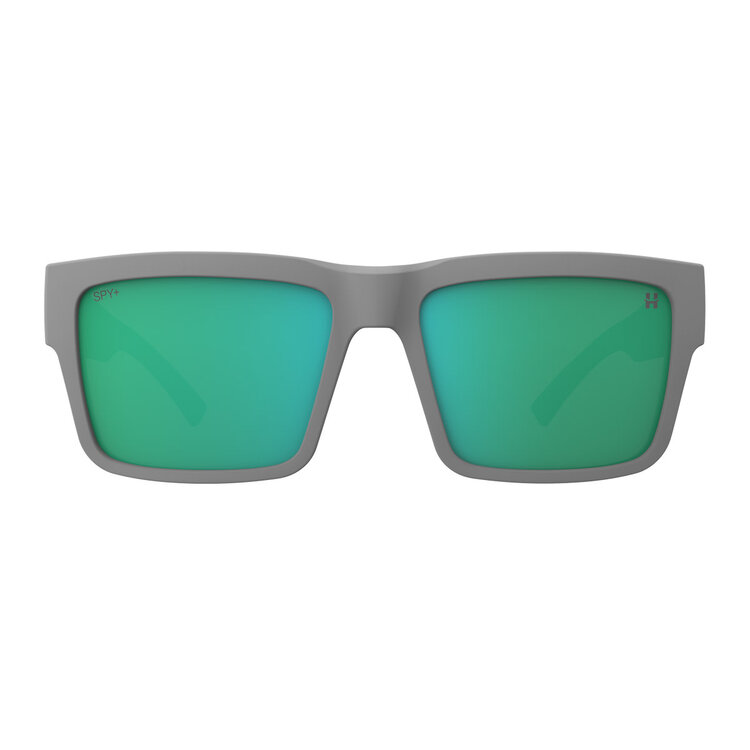 Spy Spy Montana Matte Gray Translucent Black | Happy Bronze Light Green Mirrior