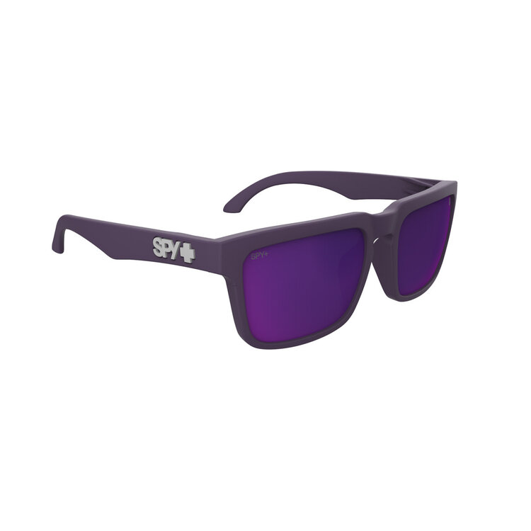 Spy Spy Helm Matte Plum | Happy Gray Green Dark Purple Mirror