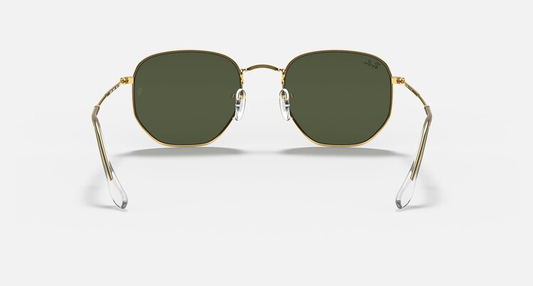 Ray Ban Ray Ban Hexagonal Polished Gold | G-15 Green