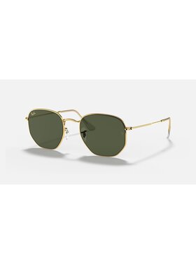 Ray Ban Ray Ban Hexagonal Polished Gold | G-15 Green