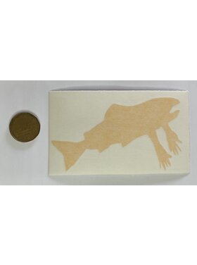 Salmon Arms Salmon Arms Sticker | Die-Cut | Yellow