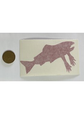Salmon Arms Salmon Arms Sticker | Die-Cut | Red