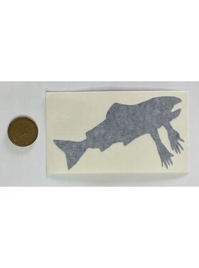 Salmon Arms Salmon Arms Sticker | Die-Cut | Blue