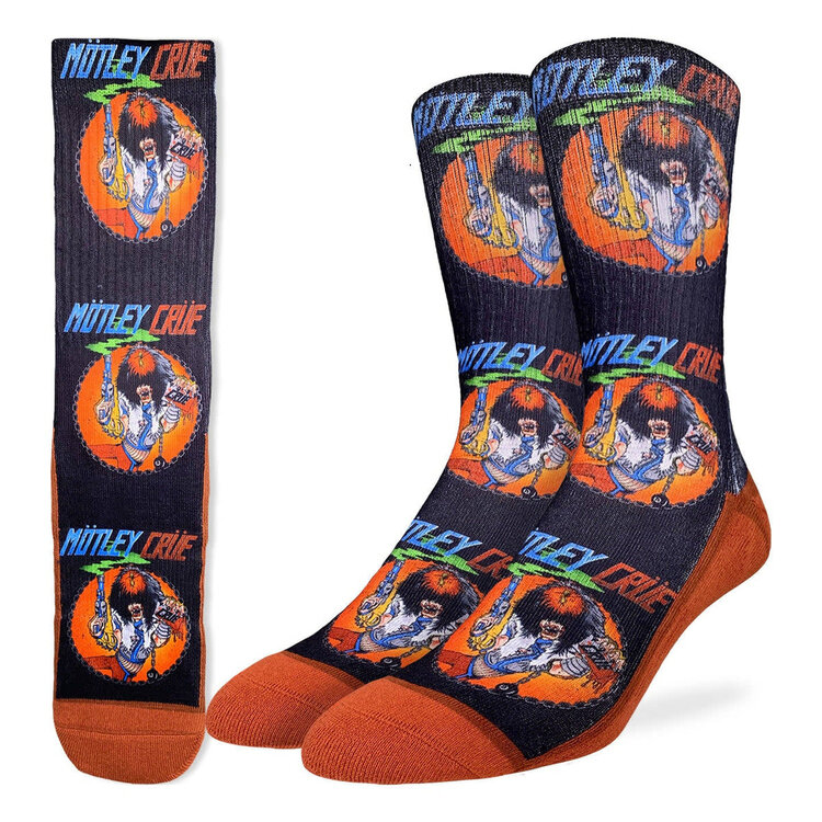 Good Luck Socks Good Luck Sock Mötley Crüe Allister Fiend (Mens) | 8-13
