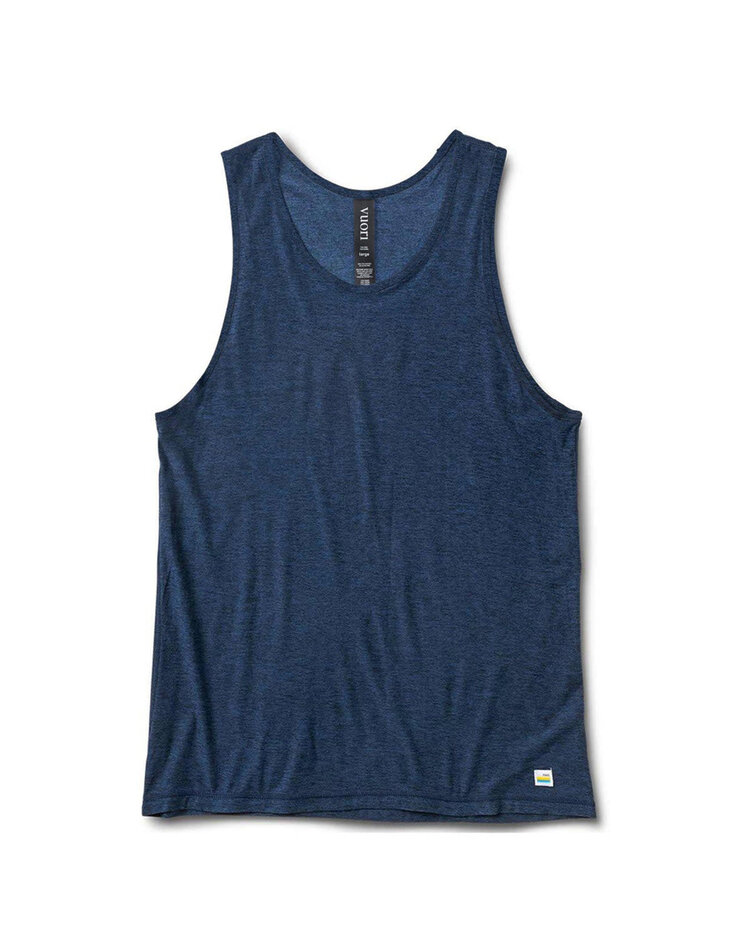 Vuori Vuori Strato Tech Tank (Mens) | Navy Heather
