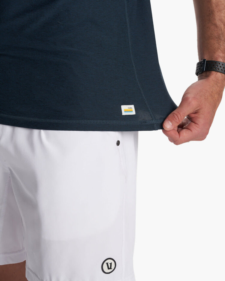 Vuori Vuori Strato Tech Tank (Mens) | Navy Heather