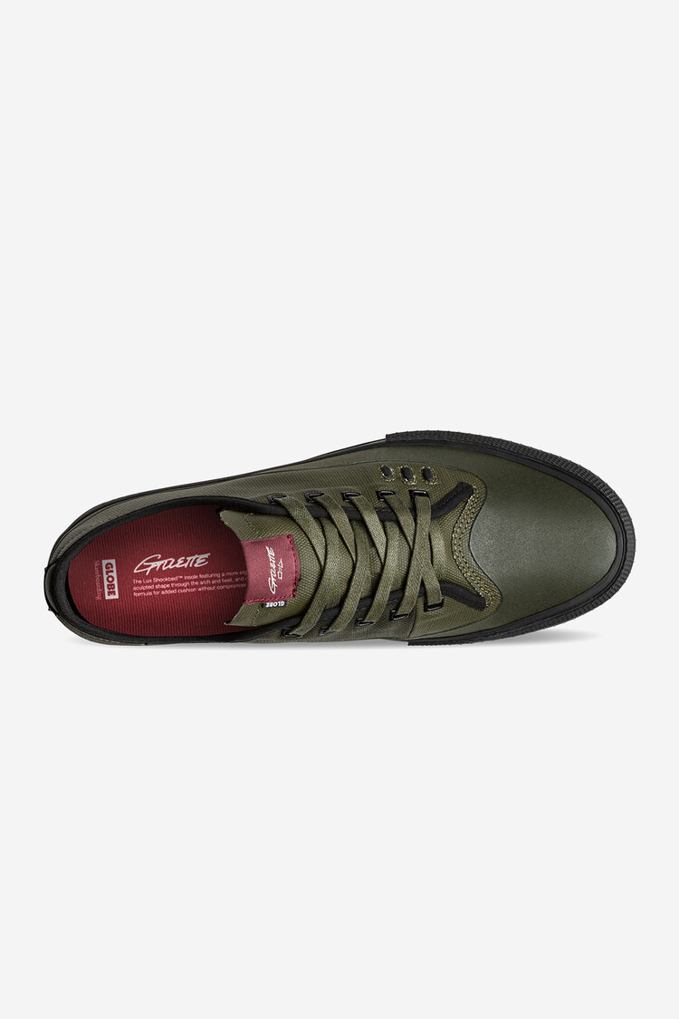 Globe Globe Gillette (Mens) | Dark Olive/Black